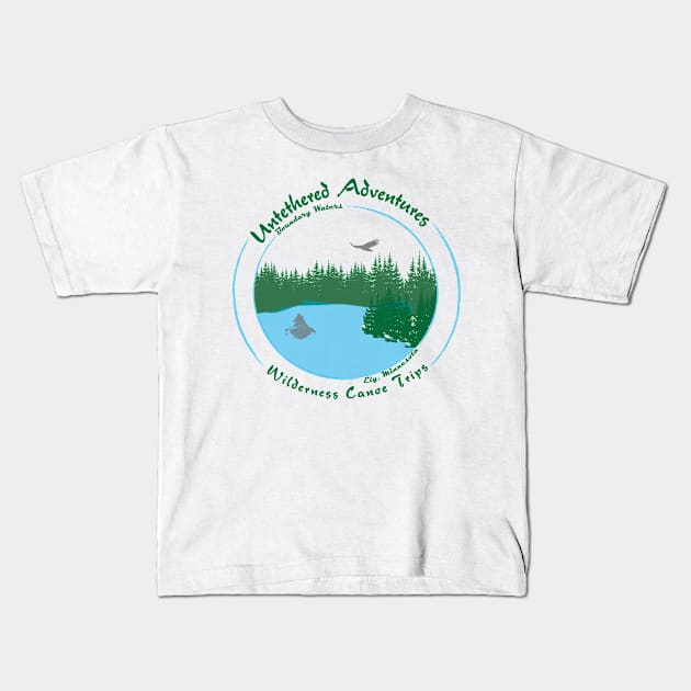 Lac  Lacroix Kids T-Shirt by Untethered Adventures 